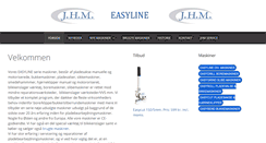 Desktop Screenshot of easyline.dk